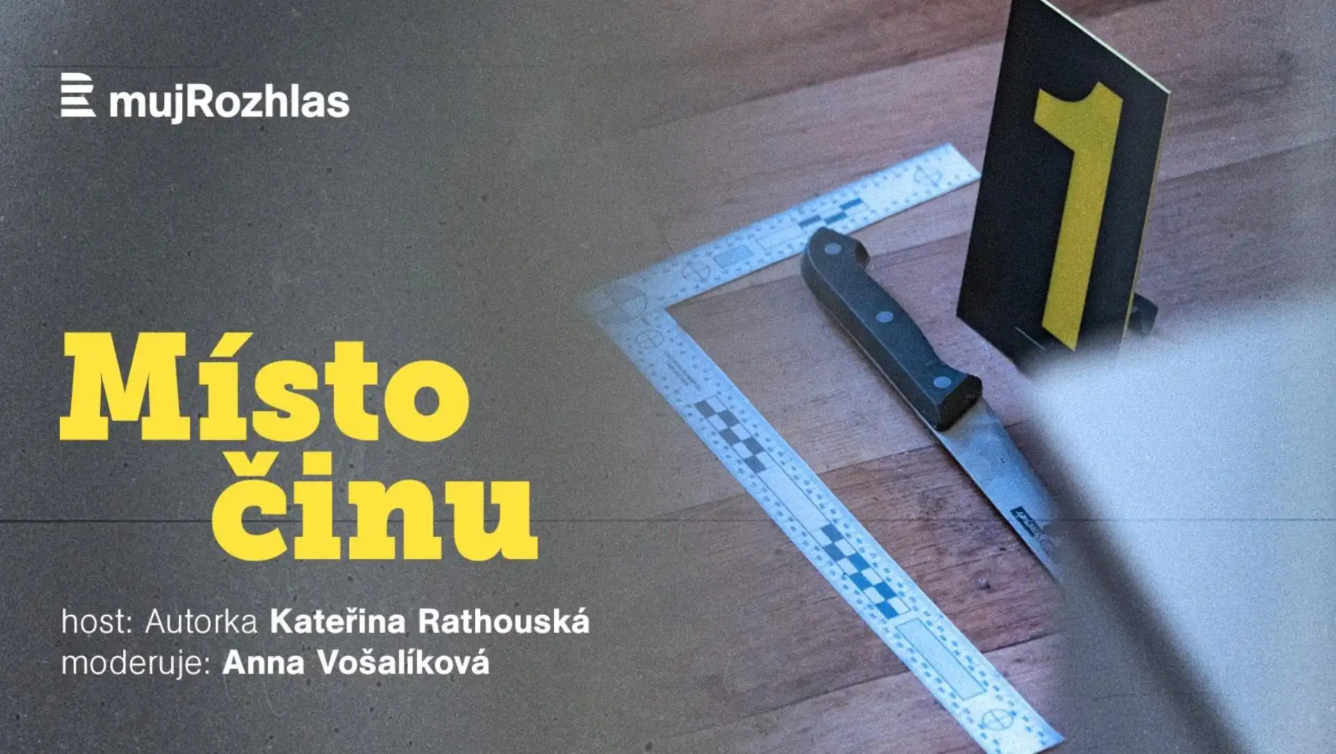 mujRozhlas.cz: Crime Scene and Forensic Psychology